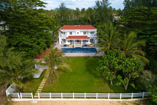 Absolute Beachfront Colonial Estate | 6-Bed Villa on Natai Beach (THB 180M)
