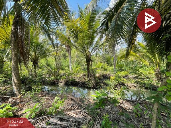 Land for sale, area 1 ngan 2.7 sq m, Khlong Khen, Samut Songkhram