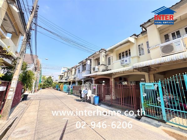 Townhouse, 2 floors, 16 sq m, Sireen House Village, Don Mueang, near Don Mueang District Office. Soi Pracha Uthit 18 Vibhavadi Rangsit Road Soi Pracha Utit Road 18, Don Mueang District, Bangkok