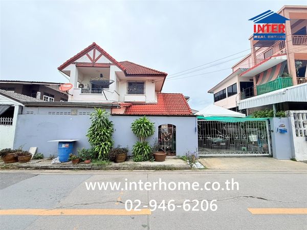 2-story detached house, 51 sq m. Detached house, Soi Ekkachai 66. Single house near Suk Sawatdee Market Near Central Rama 2, Soi Ekachai 66, Intersection 1- 10, Rama 2 Road, Kanlapaphruek Road, Ekachai Road, Bang Bon District, Bangkok