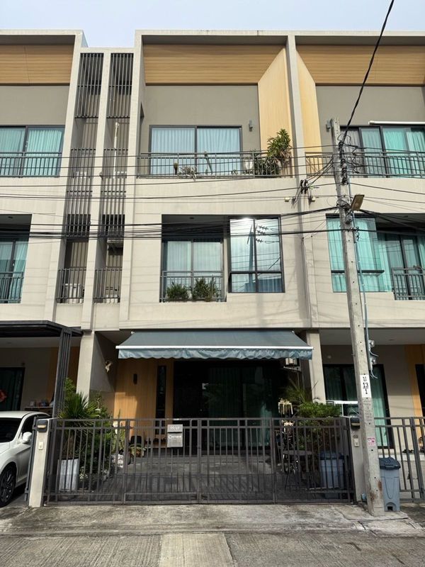 (รหัส HR380) ขายบ้าน โครงการ The Canvas Sukhumvit - Samrong : เดอะ แคนวาส สุขุมวิท - สำโรง