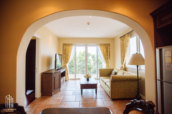 For sale Magnolias Southern California Condo ห้องสวยอบอุ่นโปร่งโล่ง ครัวครบ วิวต้นไม้ร่มรื่นชั้นกำลังพอดี สงบเป็นส่วนตัว @26,000 Baht