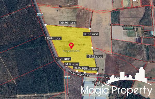 38 Rai 1 Ngan 7 Sq.wah Land For Sale in Krok Sombun Subdistrict, Si Maha Phot District, Prachin Buri