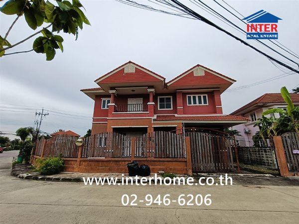 2-story detached house, 79.2 sq m, Residence Park Village 1, Chuan Chuen City, Soi Khubon 27, Intersection 11, Ramintra Road, Liap Khlong Song Road, Bang Khen District, Bangkok