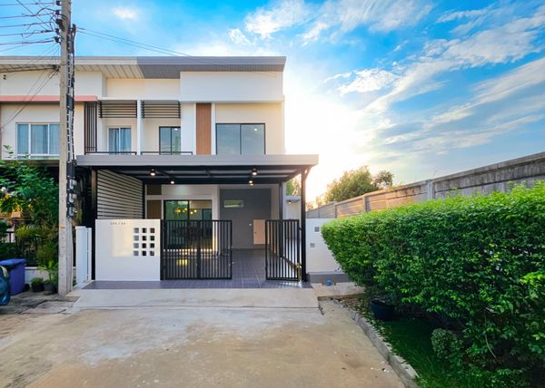 For SaleTowhome Baan Pleno Rattanathibet – Chaiyaphruek 2-Storey Townhome Fully Furnished (S03-2808)