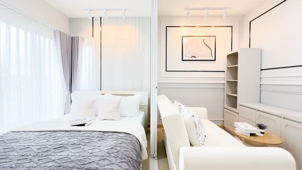 Second-hand condo, newly renovated 💖 Beautiful like a new room, complete with furniture, ready to move in 🍒🍡