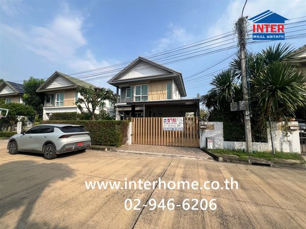 บ้านเดี่ยว 2 ชั้น 66.5 ตร.ว. หมู่บ้านวิลลาจจิโอ พระราม2 ใกล้โรงงาน Hatari ซอยบางกระดี่35/1 ถนนพระราม2 ถนนบางกระดี่ เขตบางขุนเทียน กรุงเทพมหานคร 