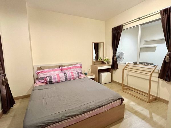 P-57108 คอนโดให้เช่า Life @ Sukhumvit 65 ใกล้ BTS พระโขนง | เฟอร์+เครื่องใช้ไฟฟ้าครบมีเครื่องซักผ้า Line@easythaihome 085-592-2897 