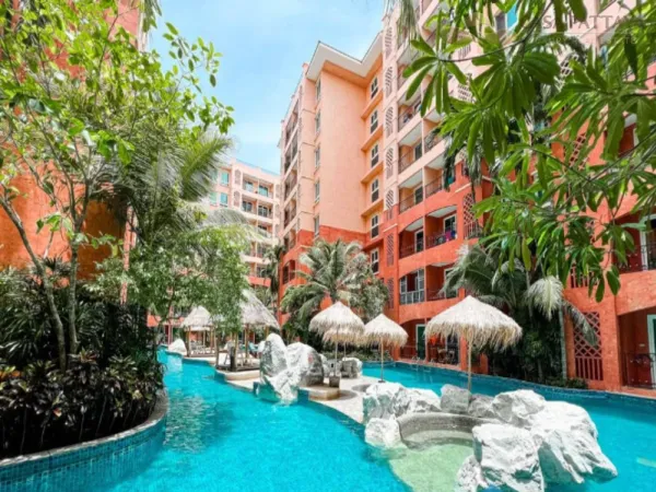 Waterpark Condo for Sale at Seven Seas Condo Resort Jomtien, Pattaya