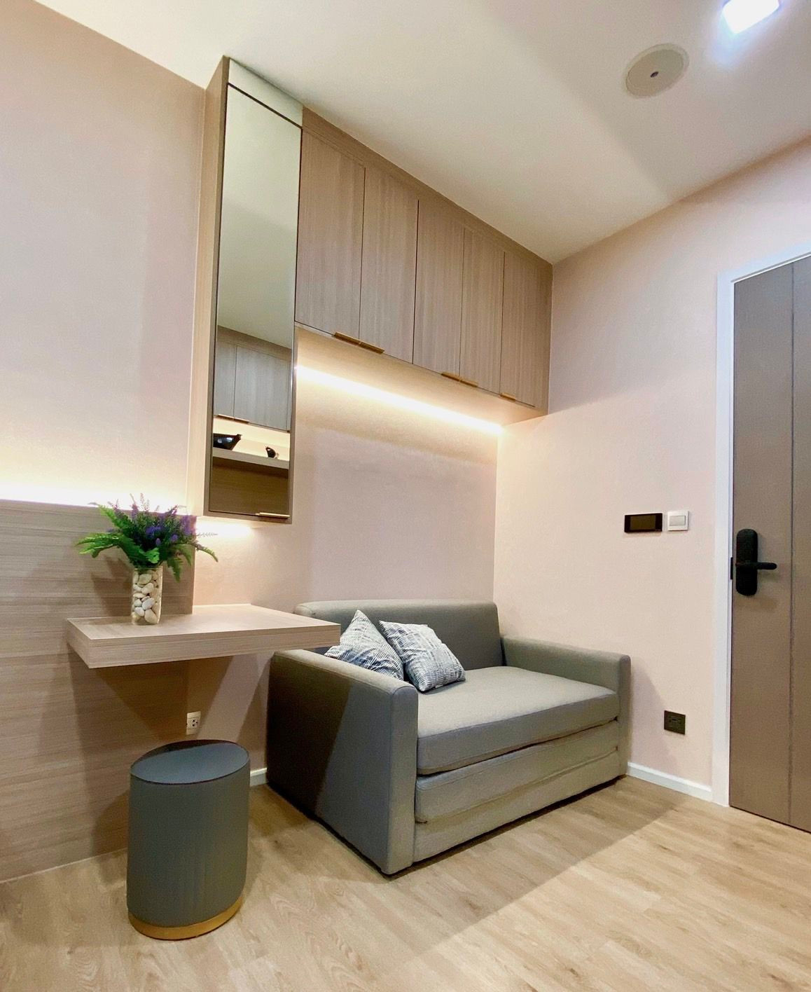 CH0501  ให้เช่า คอนโด Modiz Rhyme Ramkhamhaeng 30 ตรม. ห้องสวย เฟอร์นิเจอร์ให้ครบ เดินทางสะดวก.... – รูปที่ 3