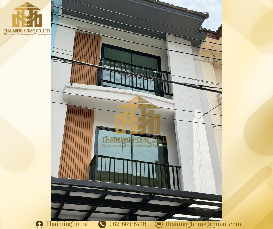 ขายบ้านทาวน์เฮาส์ 4ชั้นเล่นระดับ รีโนเวทใหม่ทั้งหลัง 4ห้องนอน ใกล้รถไฟฟ้าสถานี ปากเกร็ด นนทบุรี (TH8-9826) – รูปที่ 2