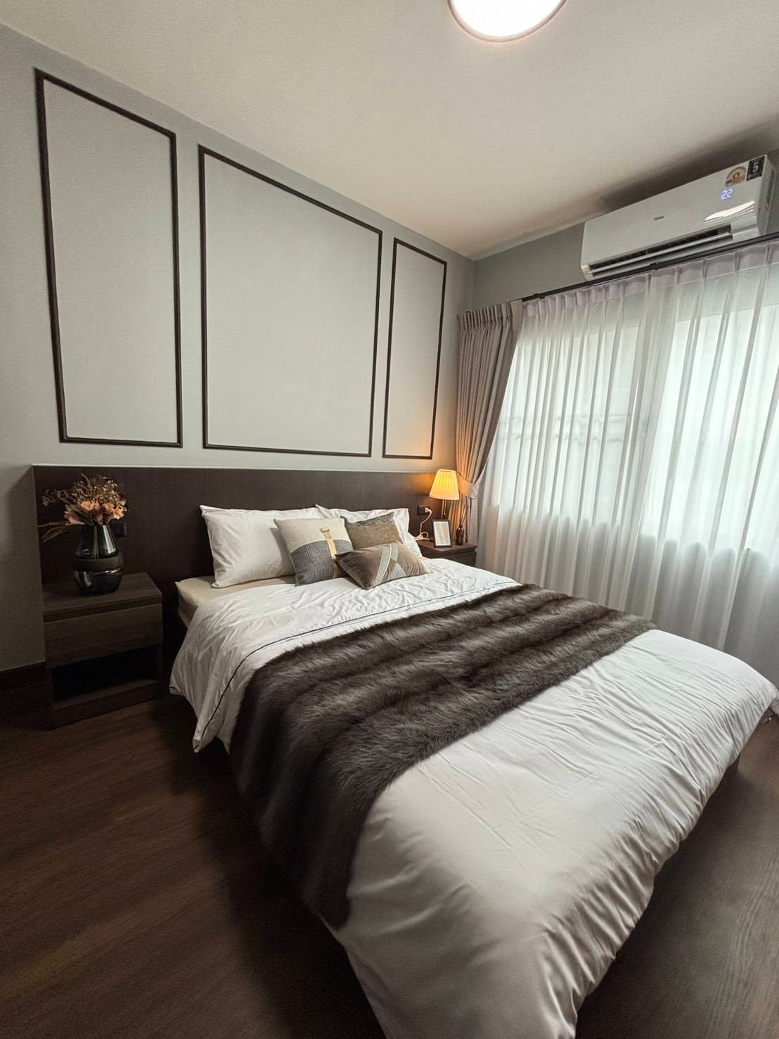 Condo for sale: A Space Asoke-Ratchada, beautiful room, newly furnished, fully furnished, ready to move in.