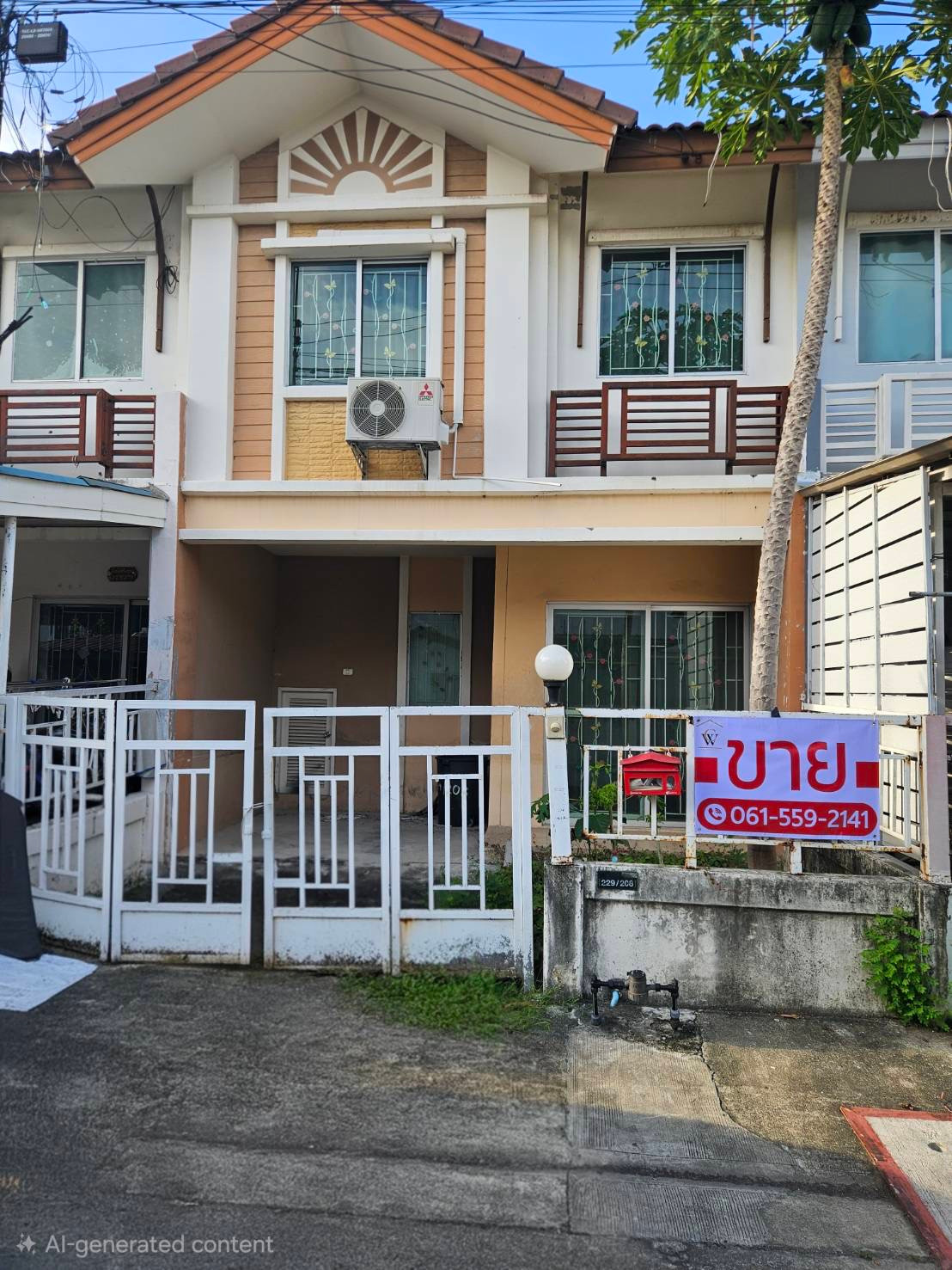Townhome for sale, ready to move in, Pruksa Ville 10 Phetkasem - Sai 4 (Soi Krathum Lom 19) Townhome for sale, ready to move in, Pruksa Ville 10 Phetkasem - Sai 4 (Soi Krathum Lom 19)