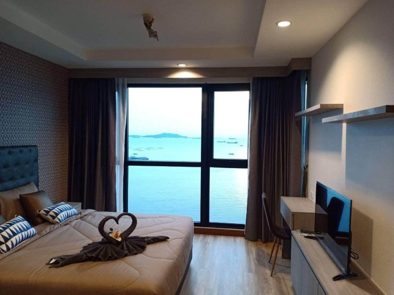 ให้เช่า ลัดดา พลัส ศรีราชา (Ladda Plus) 1 Bed 48 ตร.ม. ชั้นสูง วิวเกาะลอย – รูปที่ 4