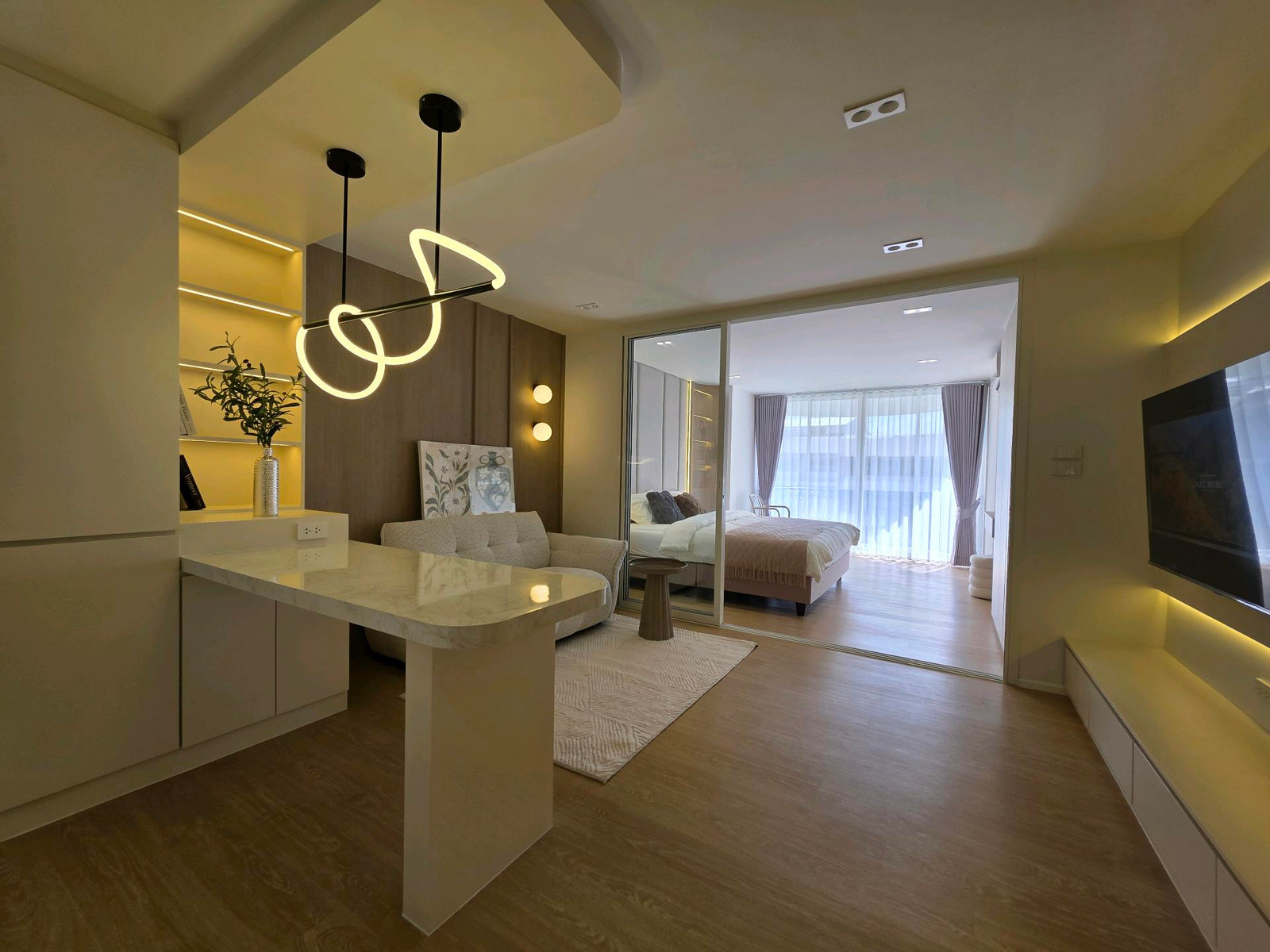 Owners Post : Hillside 4 วิวสระน้ำ ชั้น6
45 ตรม ห้องตกแต่งใหม่ทั้งหมด – รูปที่ 4