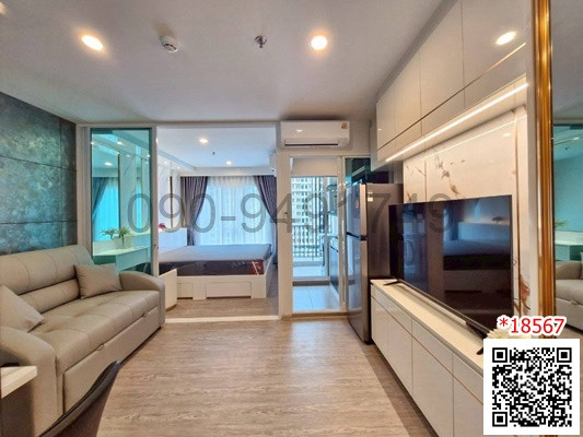 เช่า คอนโด Regent Home Bangna ตึก B ชั้น 9 ห้องมุม ใกล้ BTS บางนา – รูปที่ 2