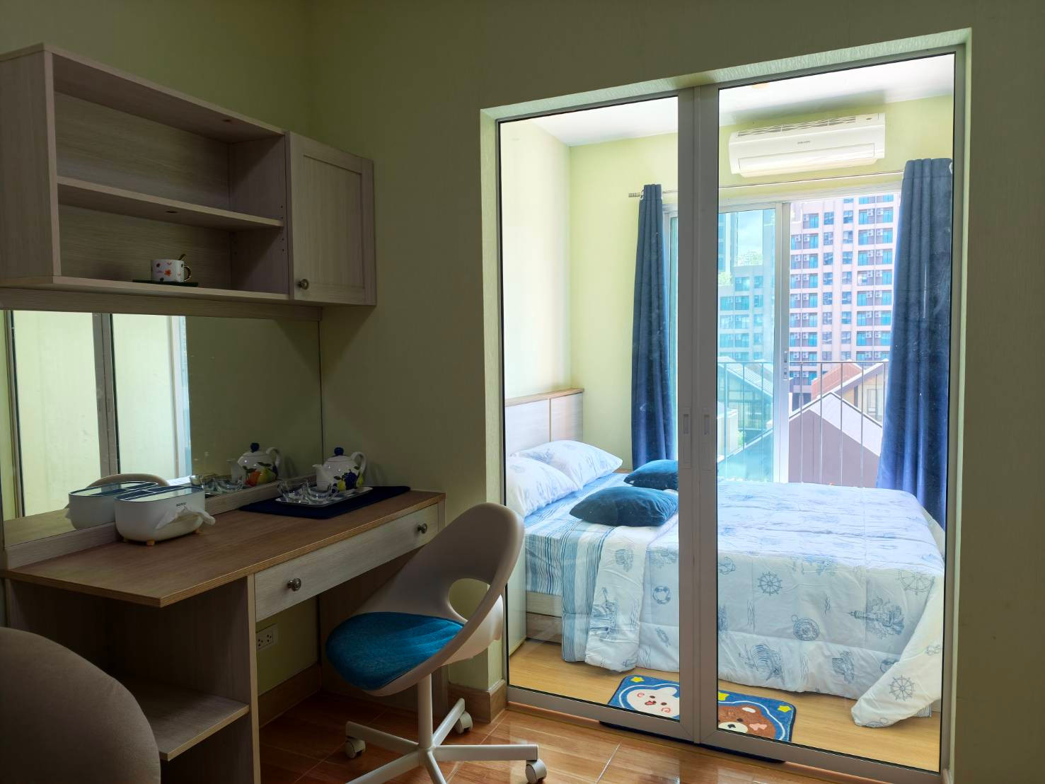 Condo for sale/rent, Chapter One Modern Dutch Ratburana 33 (Chapter One Modern Dutch Ratburana 33), 1 bedroom, 1 bathroom, 29.34 sq m., corner room, view of Rama 9 Bridge, completely renovated. Condo for sale/rent, Chapter One Modern Dutch Ratburana 33 (Chapter One Modern Dutch Ratburana 33), 1 bedroom, 1 bathroom, 29.34 sq m., corner room, view of Rama 9 Bridge, completely renovated.