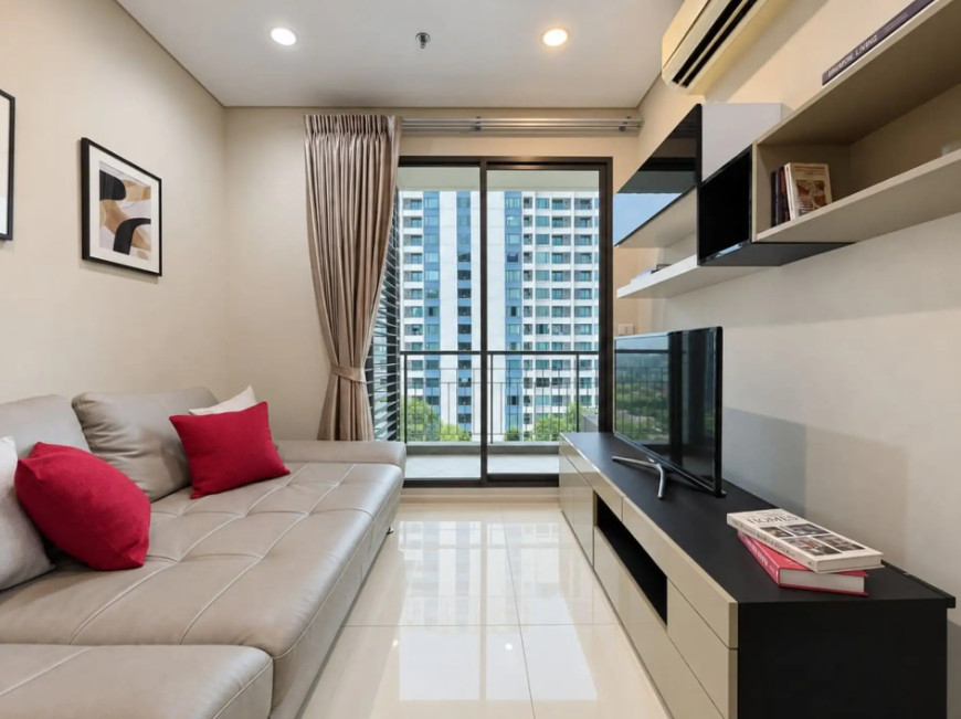 ให้เช่าคอนโด Villa Asoke 53 ตร.ม. ชั้น 32 ใกล้ MRT เพชรบุรี 3 นาที 1 ห้องนอน ค่าเช่า 42,000 บาท