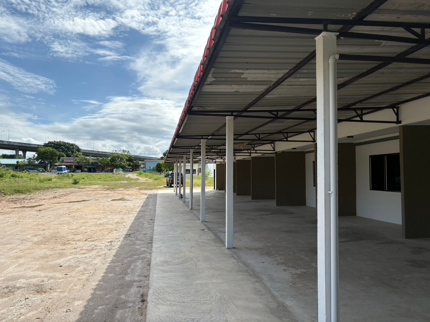 Land for rent with accommodation near the airport, Ban Chang District. – รูปที่ 2