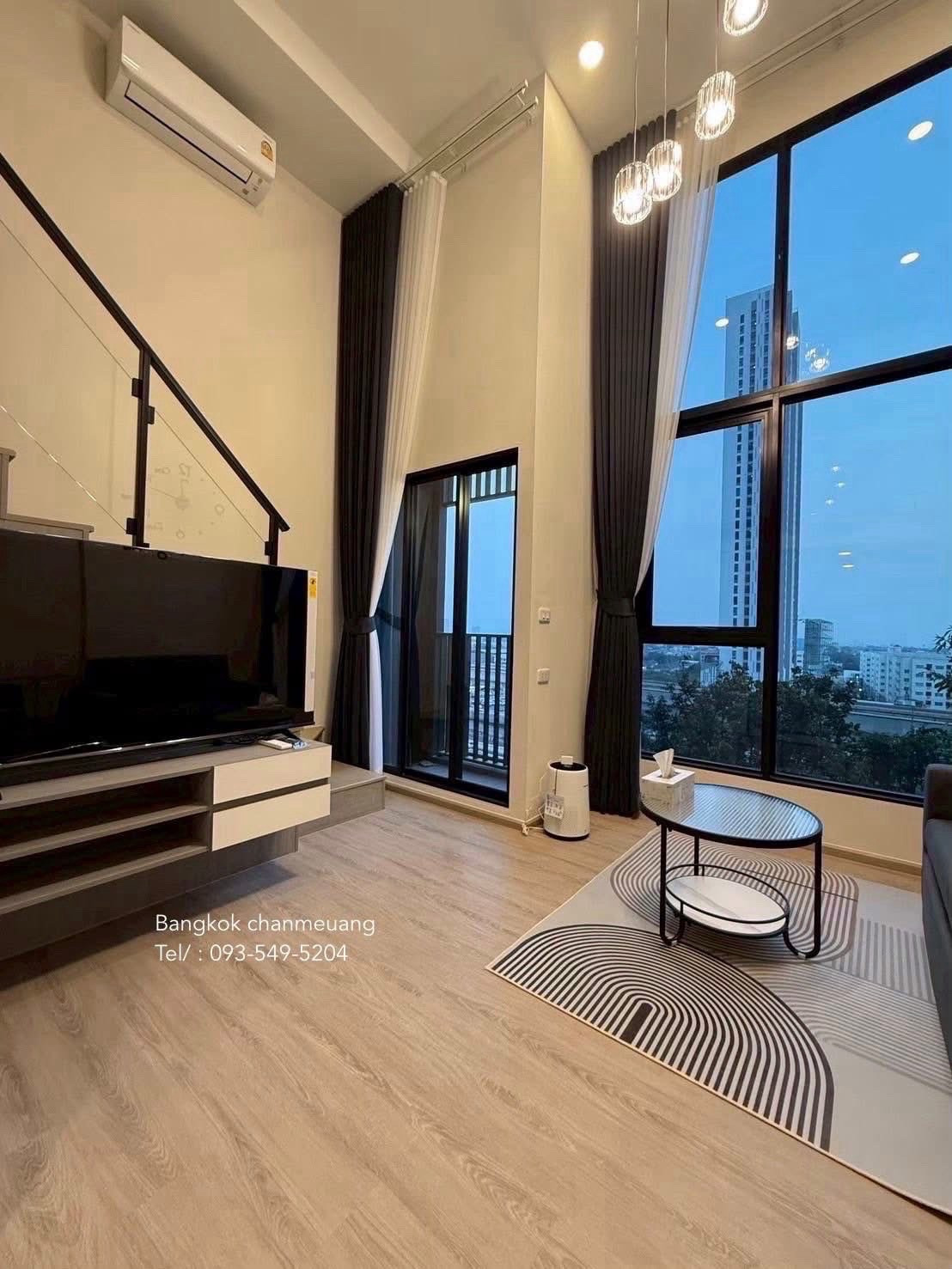 ⚜️FOR RENT ปล่อยเช่าด่วน วิวสระว่ายน้ำ❗️ 🏢 CONDO ORIGIN plug&play nonthaburi station    🚆 ใกล้ Mrt นนทบุรี1 เพียง200เมตร      – รูปที่ 3