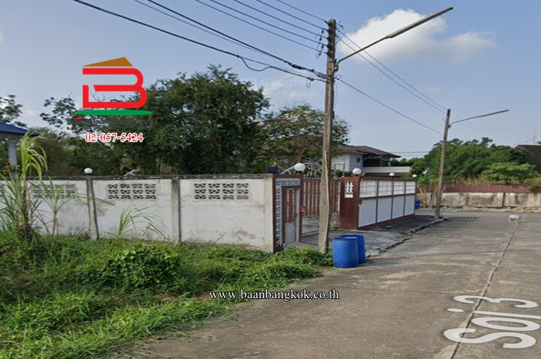 Vacant land, Muang Ake, Soi Aek Burapha 8, Intersection 3, area 100 sq m, good location, near Rangsit University, Phahon Yothin Road, Lak Hok Subdistrict, Mueang Pathum Thani District, Pathum Thani. – รูปที่ 4