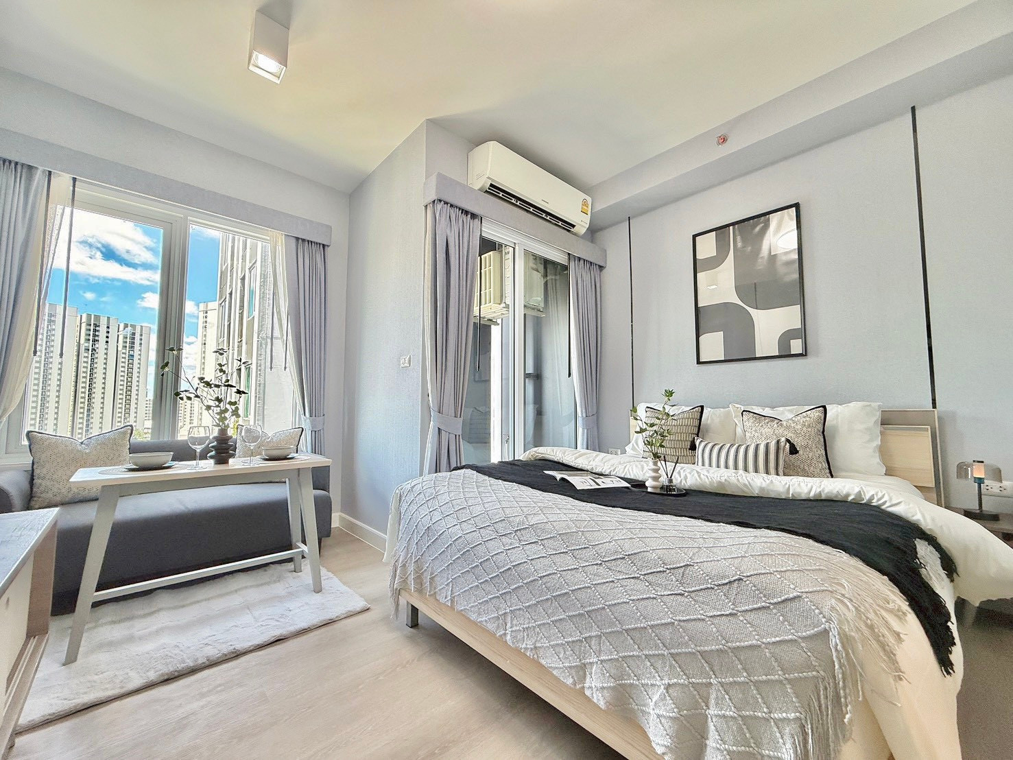 🔥 ขายคอนโดน่าอยู่❗️ห้องสวยพร้อมเฟอร์ ทุกอย่างลงตัว Chapter One Eco Ratchada - Huai Khwang – รูปที่ 3