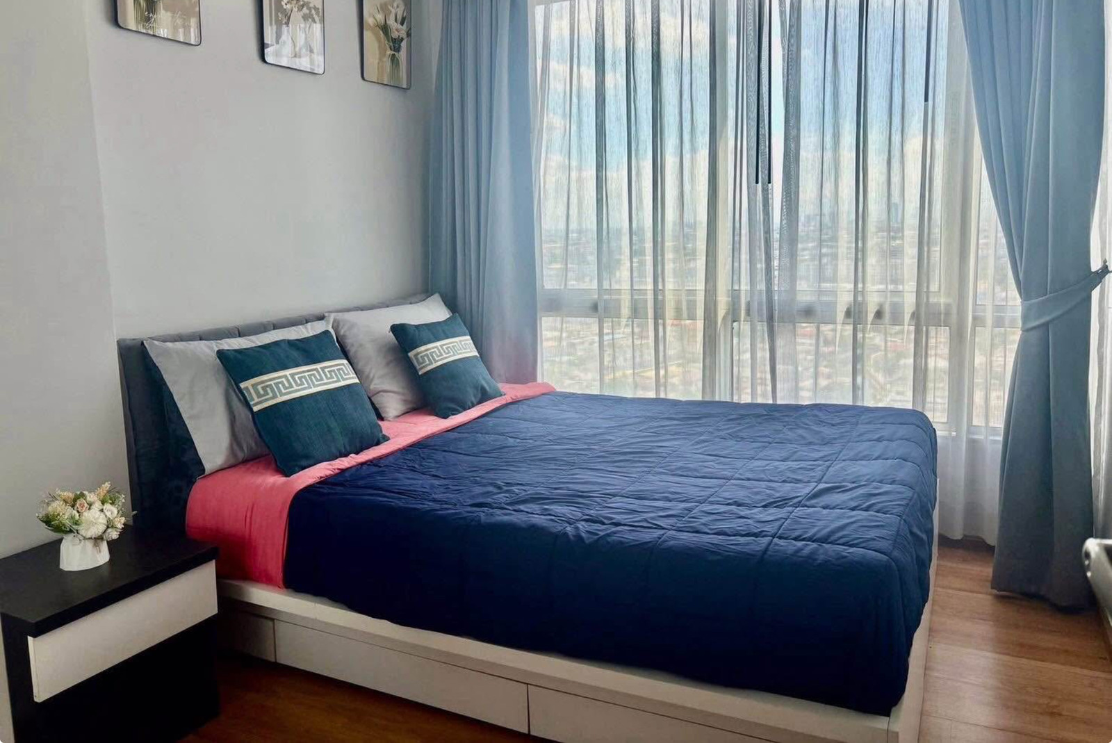 C260280 The base sukhumvit 77, 30 sqm south view, 1 bed furnished, 15,000 thb 