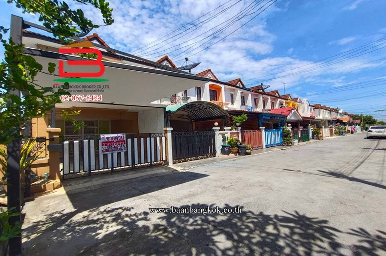Townhouse, K.C. Village, Ramintra 6 (Soi Phraya Suren 45), area 21.6 sq m, near Wat Phraya Suren. Sam Wa Tawan Tok Subdistrict, Khlong Sam Wa District, Bangkok – รูปที่ 2