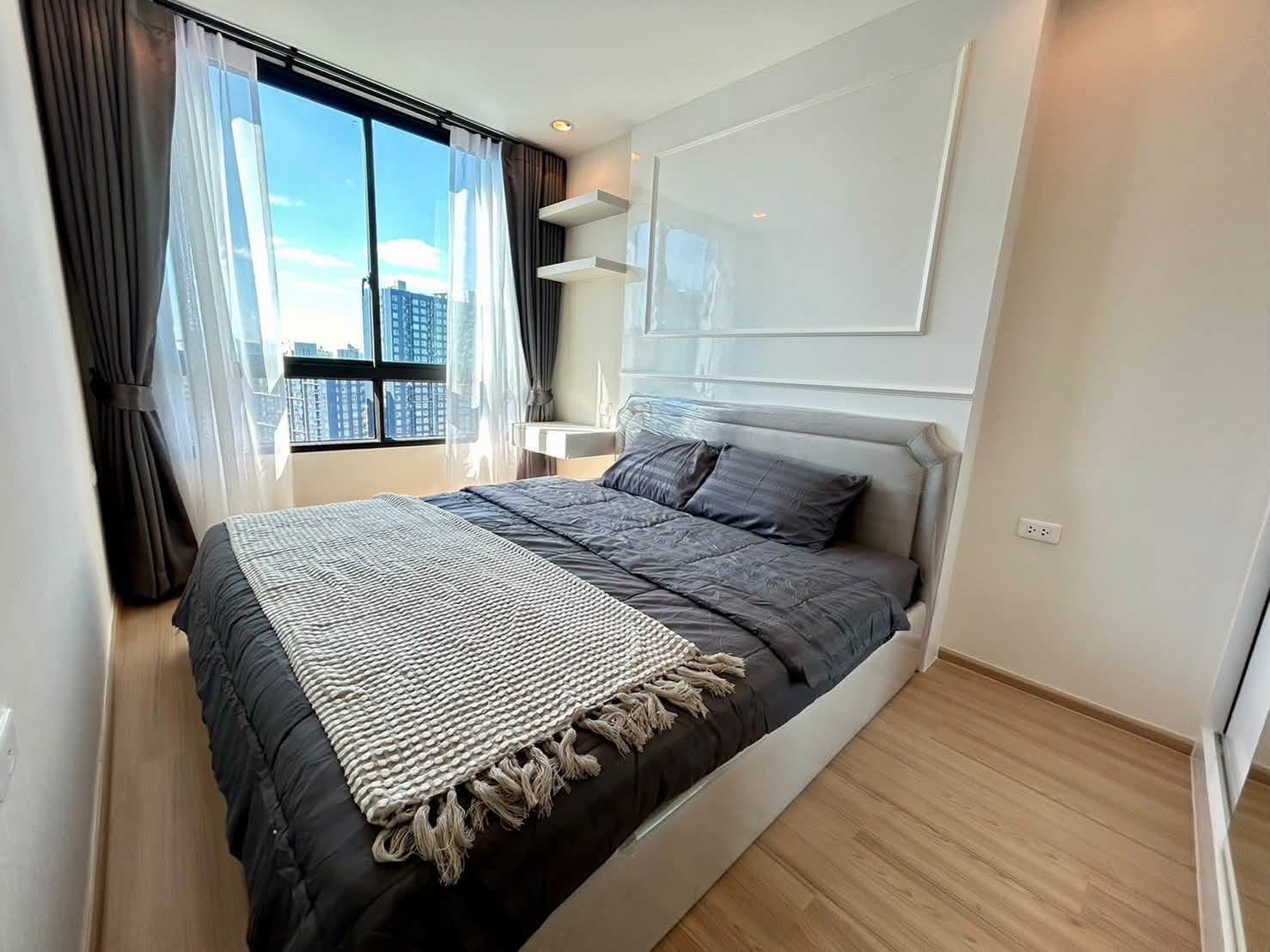 C260273 Artemis sukhumvit 77, 45 sqm high floor 30th, 2 bed fully furnished, 23000 thb 