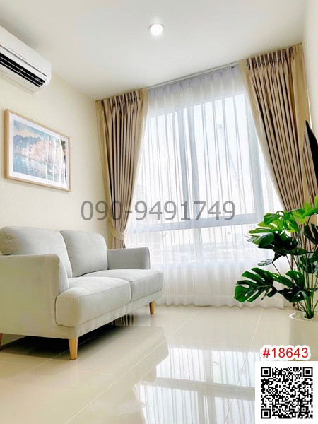 เช่า คอนโด The Sky Sukhumvit ตึก C ชั้น 9 ใกล้รถไฟฟ้า BTS อุดมสุข  – รูปที่ 2