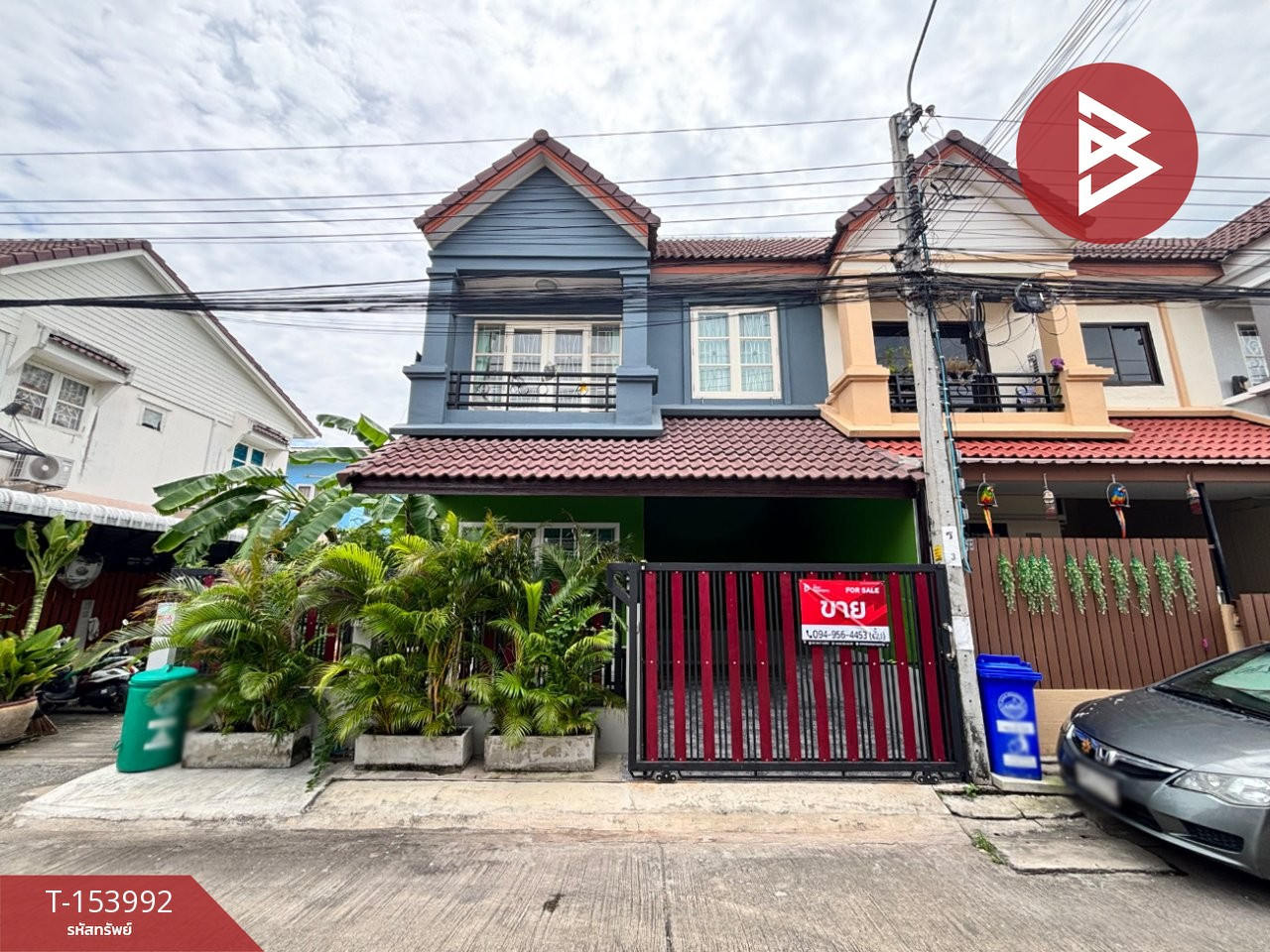 Townhouse for sale Wiset Suk Nakhon Village 16, Pracha Uthit 90, Samut Prakan