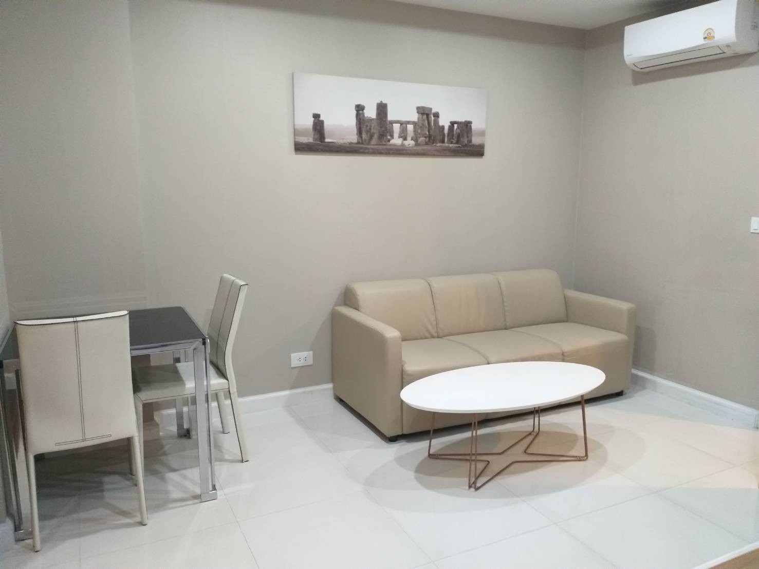 ***For rent, 1 bedroom, 1 bathroom, size 35 sq m, 9th floor, Building B, fully furnished, ready to move in, rent 11,500 baht/month.