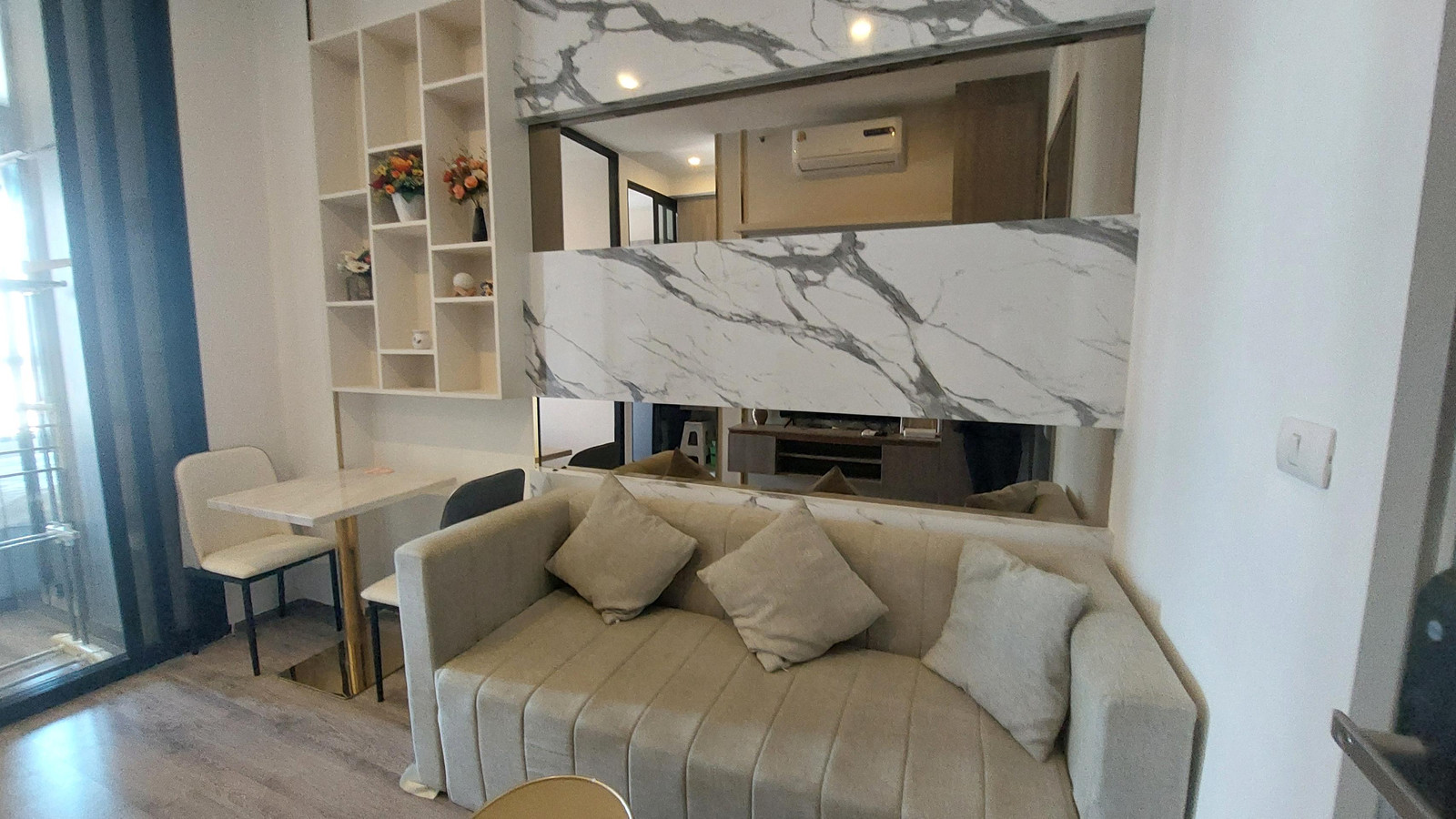 ห้องคอนโดให้เช่าชั้นสูง วิวสวยโปร่ง ราคาพิเศษ ที่ Knightsbridge Prime Onnut Btsอ่อนนุช ห้องพร้อมดูค่ะ – รูปที่ 4