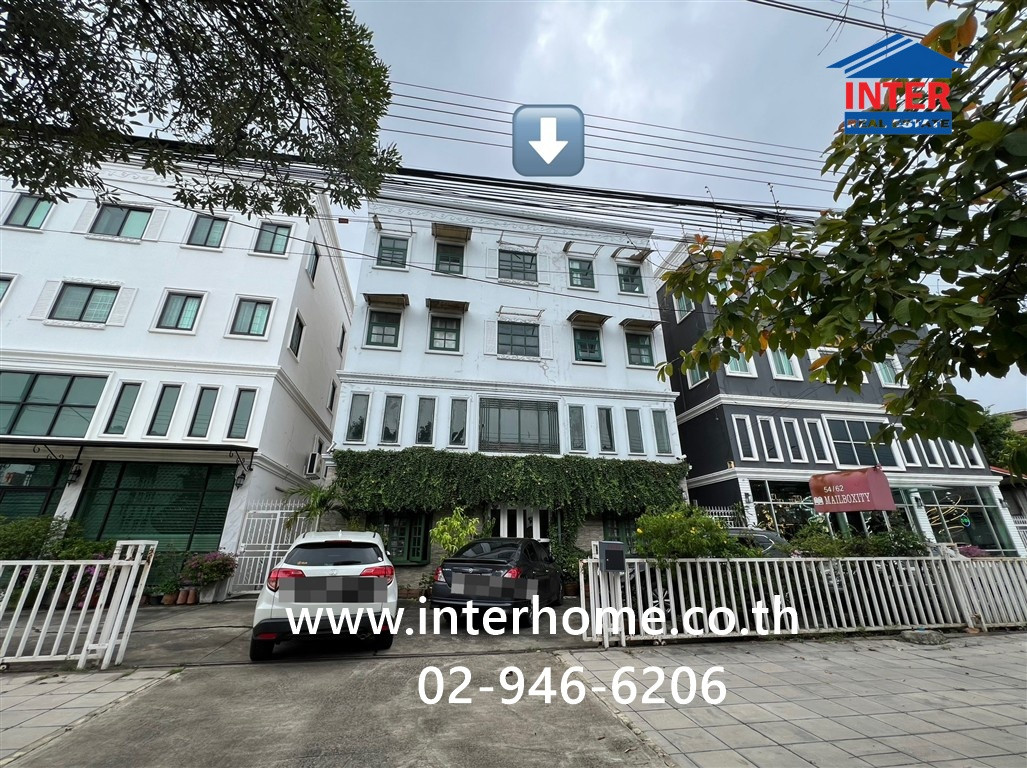 Commercial building 3.5 floors, 62.5 sq m. Commercial building near Thonburi Market (Sanam Luang 2), Phutthamonthon Sai 3 Road, Thawi Watthana Road, Thawi Watthana District, Bangkok. – รูปที่ 2