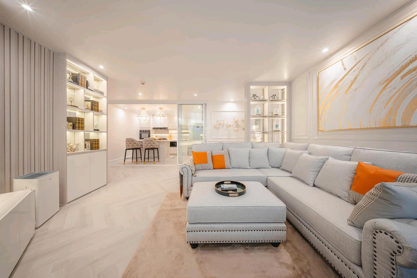 เช่าคอนโดLuxury Fortune condo 3 ห้องนอน ใกล้สาทร 2 km ถนนนราธิวาส ใกล้โรงเรียนนานาชาติ  – รูปที่ 4