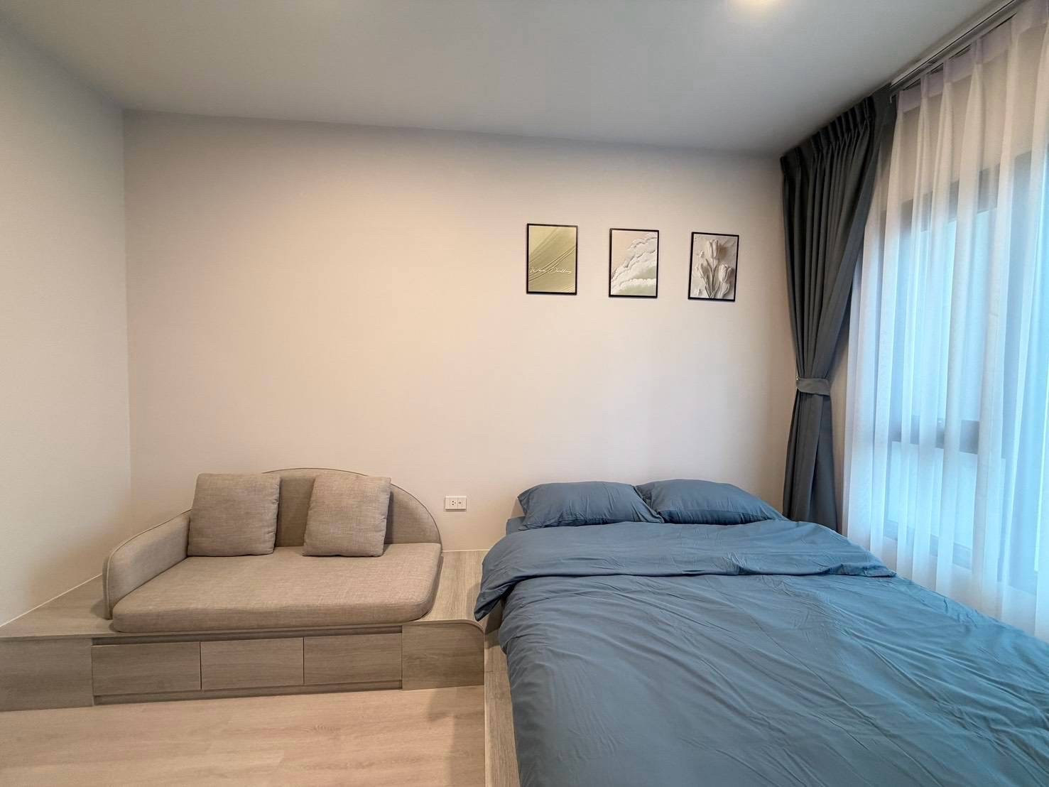 🏙️✨ FOR RENT | COBE Ratchada-Rama 9 ✨🏙️  ห้องสวยให้เช่า ทำเลดีใจกลางเมือง เดินทางสะดวก เหมาะสำหรับคนทำงานและนักศึกษาที่กำลังมองหาคอนโดพร้อมอยู่ในราคาสุดคุ้ม! 💖  📍 โครงการ CO-BE Ratchada-Rama 9  🏢 อาคาร D | ชั้น 8 | ห้อง 08 📐 ขนาด 24.81 ตร.ม. 💰 ค่าเ – รูปที่ 3