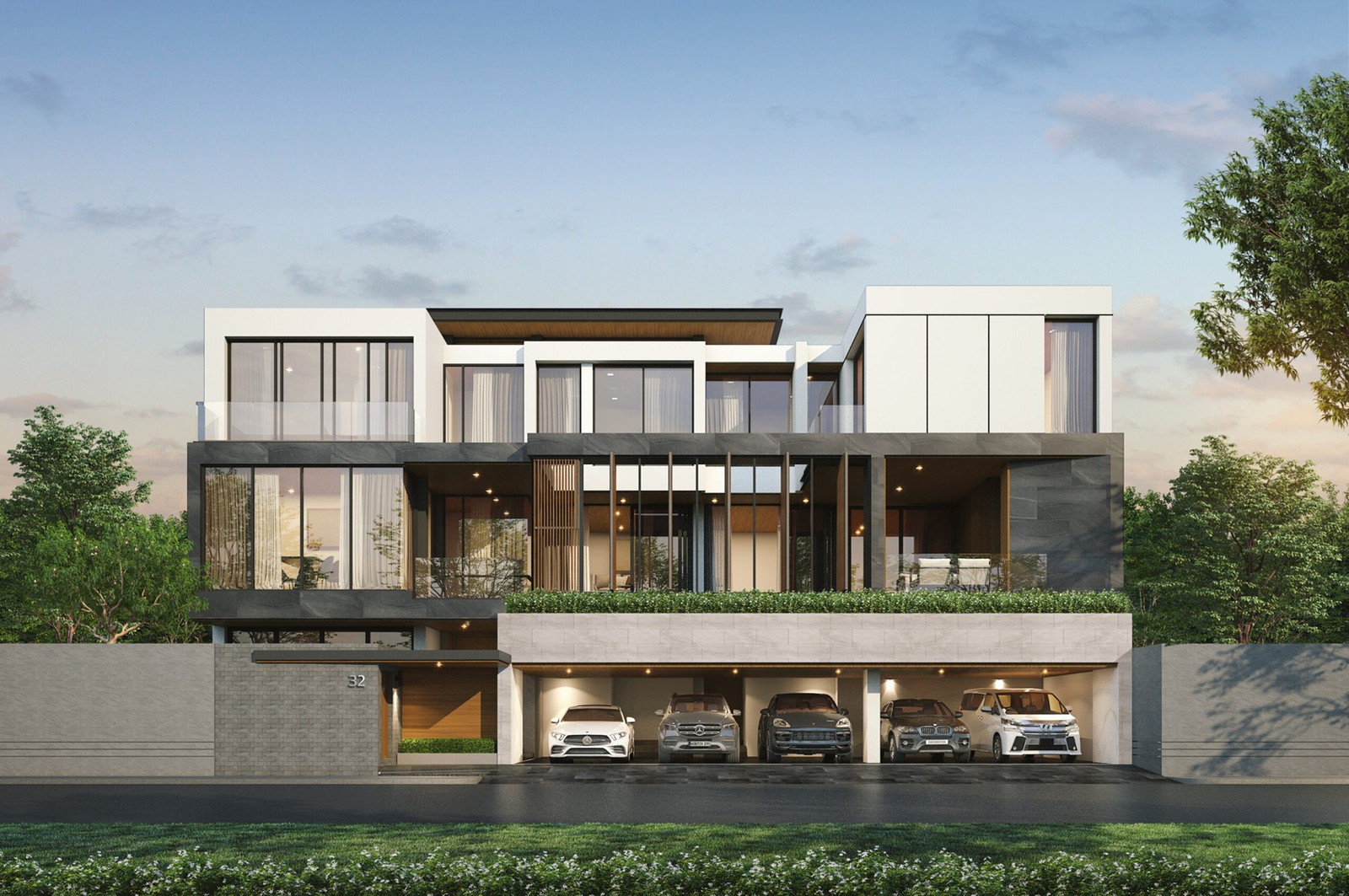 บ้านเดี่ยวLuxury3ชั้น พร้อมสระพูลวิลล่า ใจกลางพัฒนาการ 32 