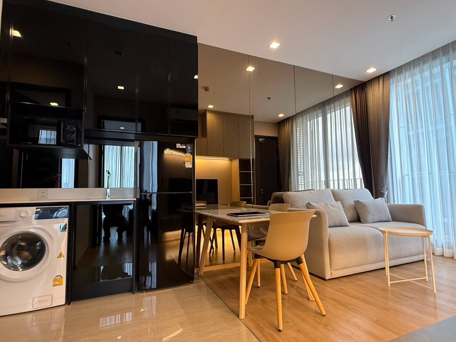 Noble Around ari ขนาด 44.18 ตร.ม 2 ห้องนอน ราคาเช่าเพียง 37,0000 เท่านั้น!!! By:Tiger
