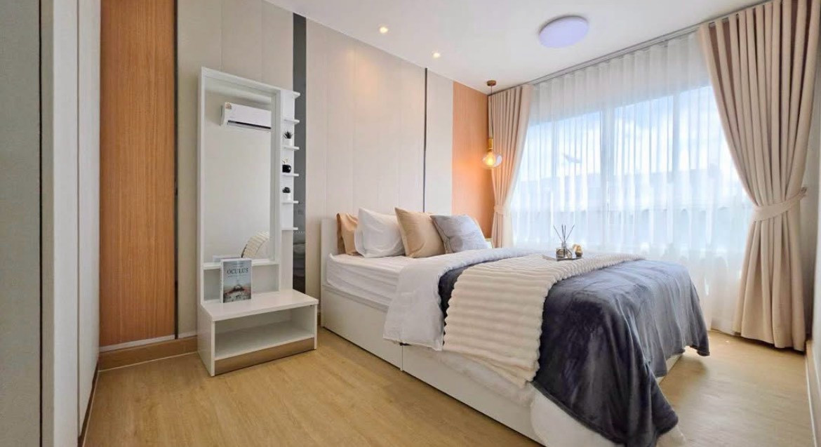 ME2500711 Condo for sale Elio Sukhumvit 64, 8th floor, beautiful view, large room, Sukhumvit location, near BTS 2 stations.