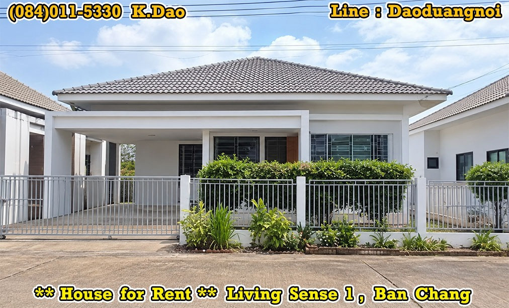 #Living Sense 1, Ban Chang House for Rent