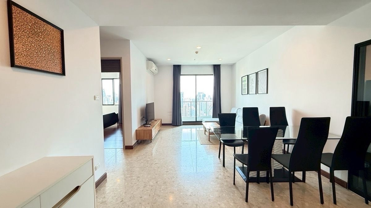 🔥ห้องว่างพร้อมเข้าอยู่‼️Penthouse ย่านอโศก ชั้นสูงวิวสวย | Supalai Premier @ Asoke – รูปที่ 2
