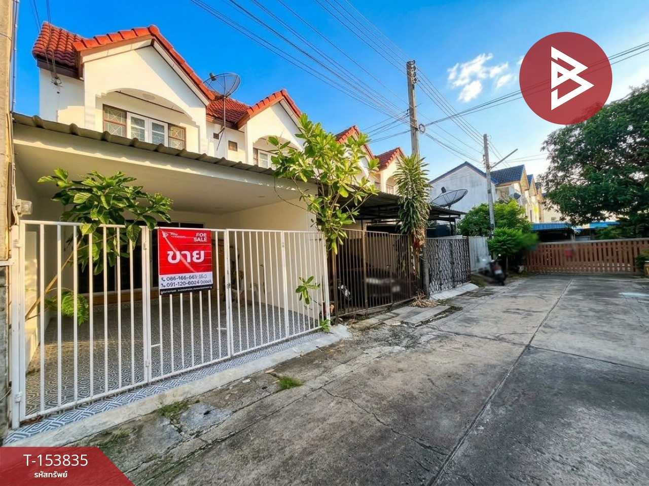 Townhouse for sale, area 16 square meters, Mae Klong, Samut Songkhram – รูปที่ 2