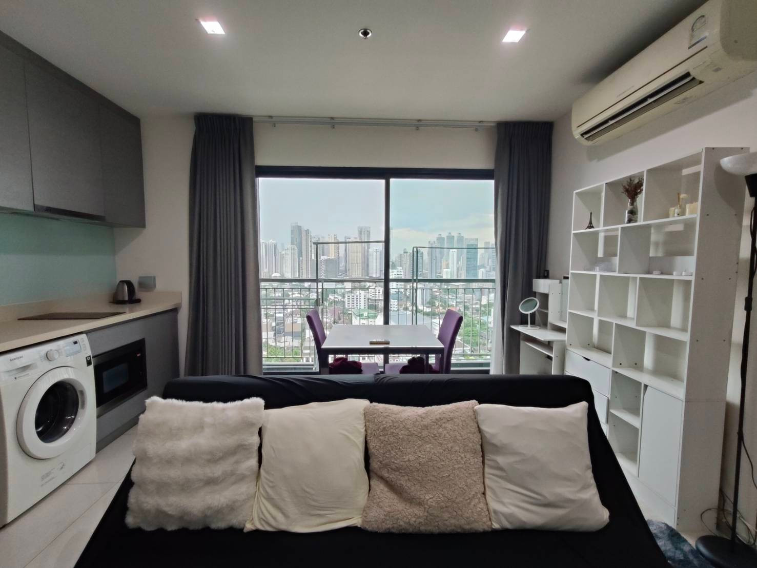 Rhythm Sukhumvit 36-38 / Unblocked view / Spacious 1 bed / Close to BTS Thonglor – รูปที่ 2