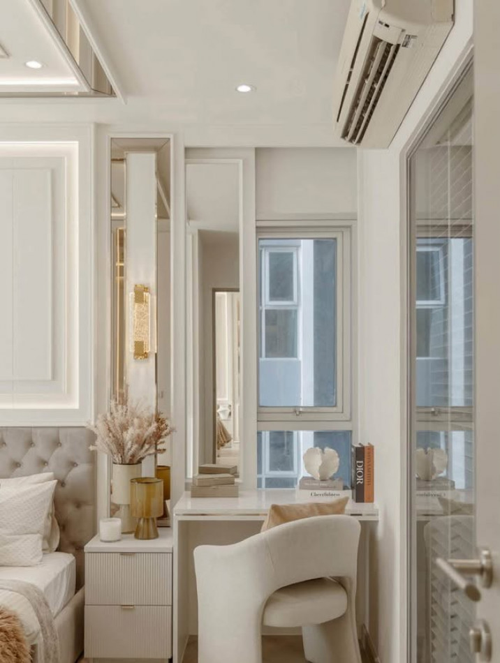 ให้เช่า คอนโด Life รัชดาภิเษก 57 ตรม รีโนเวทใหม่แบบ Modern Luxury ภาพที่เห็นคือภาพห้องจริง เดินจาก MRT ห้วยขวางเพียง 430 เมตร – รูปที่ 4