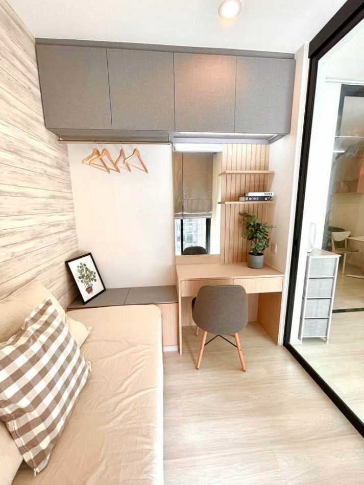 ให้เช่า คอนโด Life Asoke 35 ตรม 1 Bed Plus ชั้น 15 ติด MRT เพชรบุรี ใกล้ มศว. เครื่องใช้ไฟฟ้าครบพร้อมอยู่ ทำเลดีใกล้แหล่งของกิน – รูปที่ 3