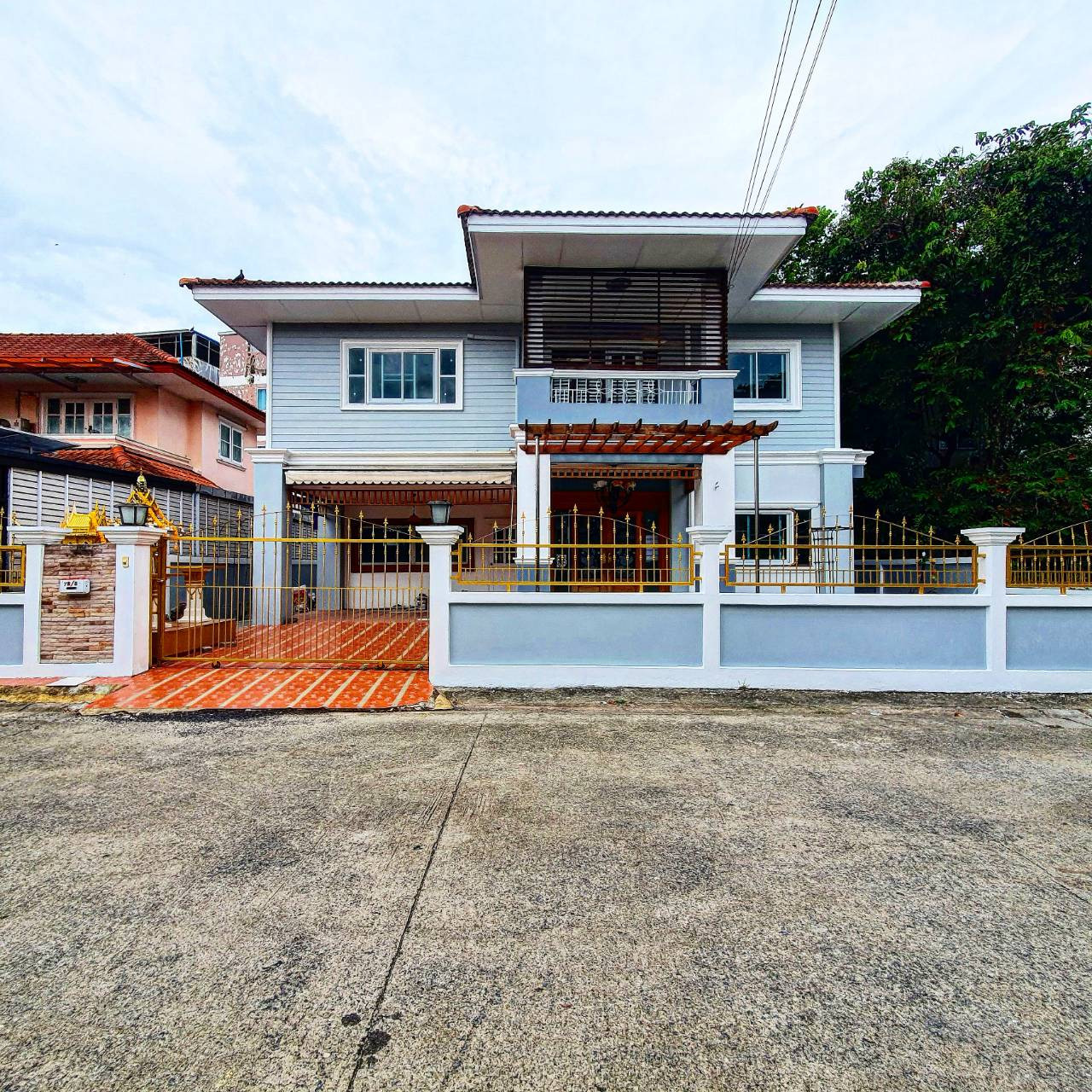 2-story detached house for rent, Chitnarong Village 18, Phutthamonthon Sai 3