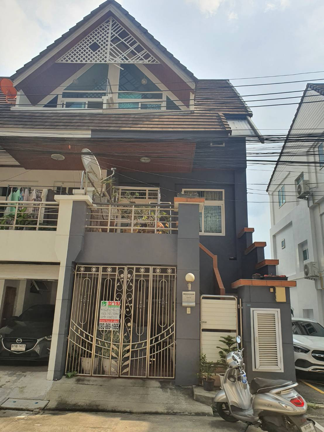 ขายด่วน..!! ถูกสุดในโครงการ ทาวน์โฮม 3ชั้นหลังริม  ม.เมอริทเพลส ลาดพร้าว87 เพียง3.19ลบ – รูปที่ 3