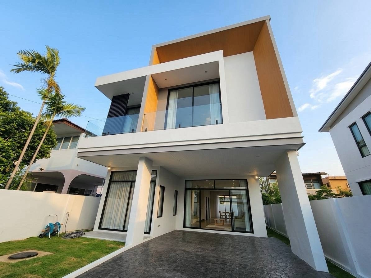 Modern luxury house for rent, location in the heart of the city, Punnawithi 49, Sukhumvit 101. – รูปที่ 2