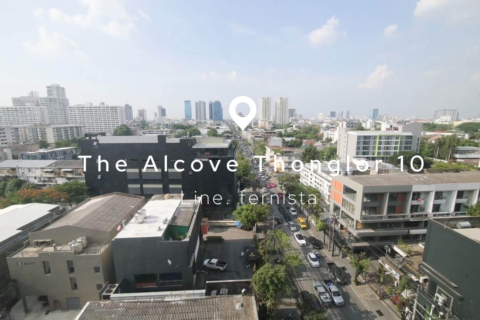 The Alcove Thonglor 10✨Best offer 2B 2B Very high floor size 79, City view, Fully furnished, Very good layout Sell 7.39 MB only‼️ (BTS Thonglor)