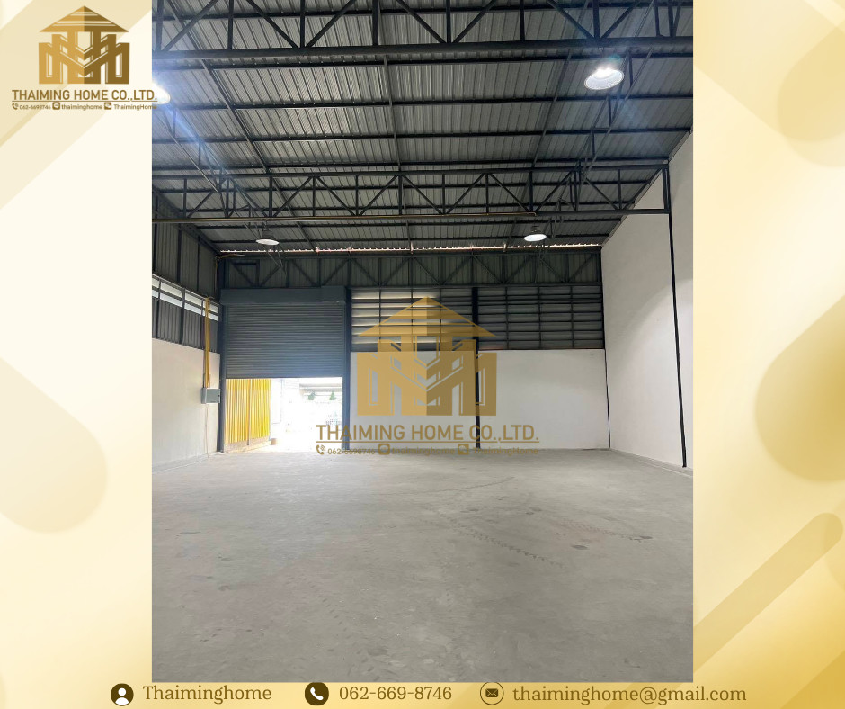 ให้เช่าโกดัง ขนาด 420 ตร.ม. ต.คลองขวาง อ.ไทรน้อย จ.นนทบุรี (TW6-6726) – รูปที่ 3